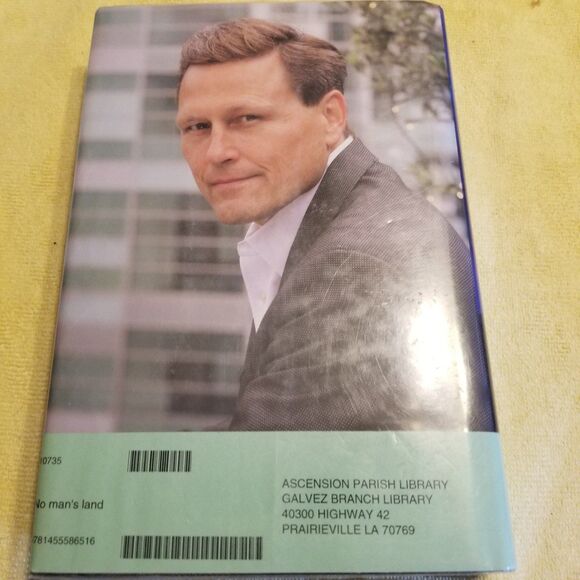 No Man's Land first edition hardcover book by David Baldacci Former Library bk - Picture 2 of 8